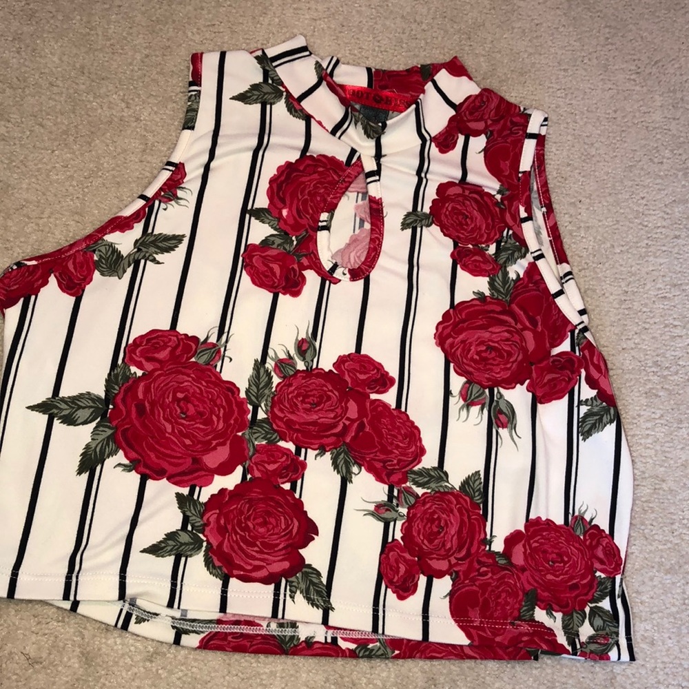 Floral Crop Top